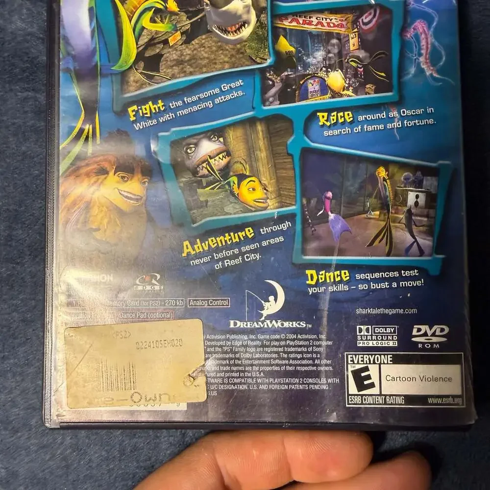 Shark Tale PlayStation 2 Video Game